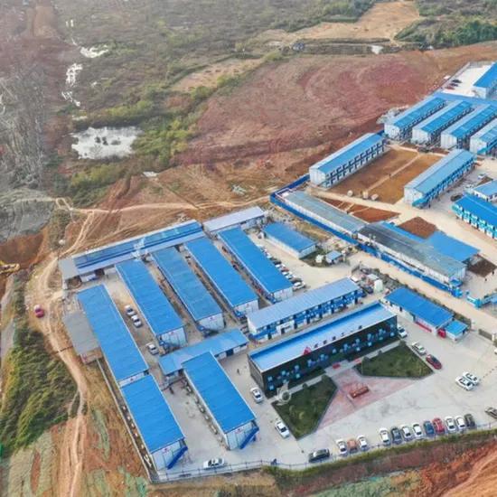 可折叠集装箱营地-采矿和建筑项目的快速部署