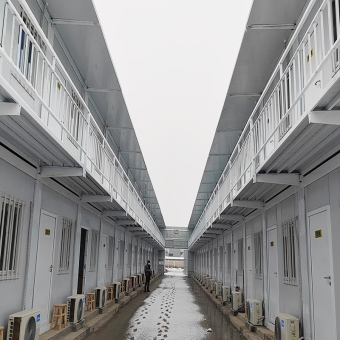 <strong>工人住宿扁平包装集装箱屋</strong>